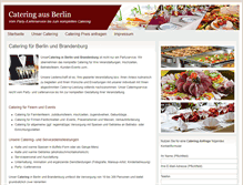 Tablet Screenshot of catering-aus-berlin.de